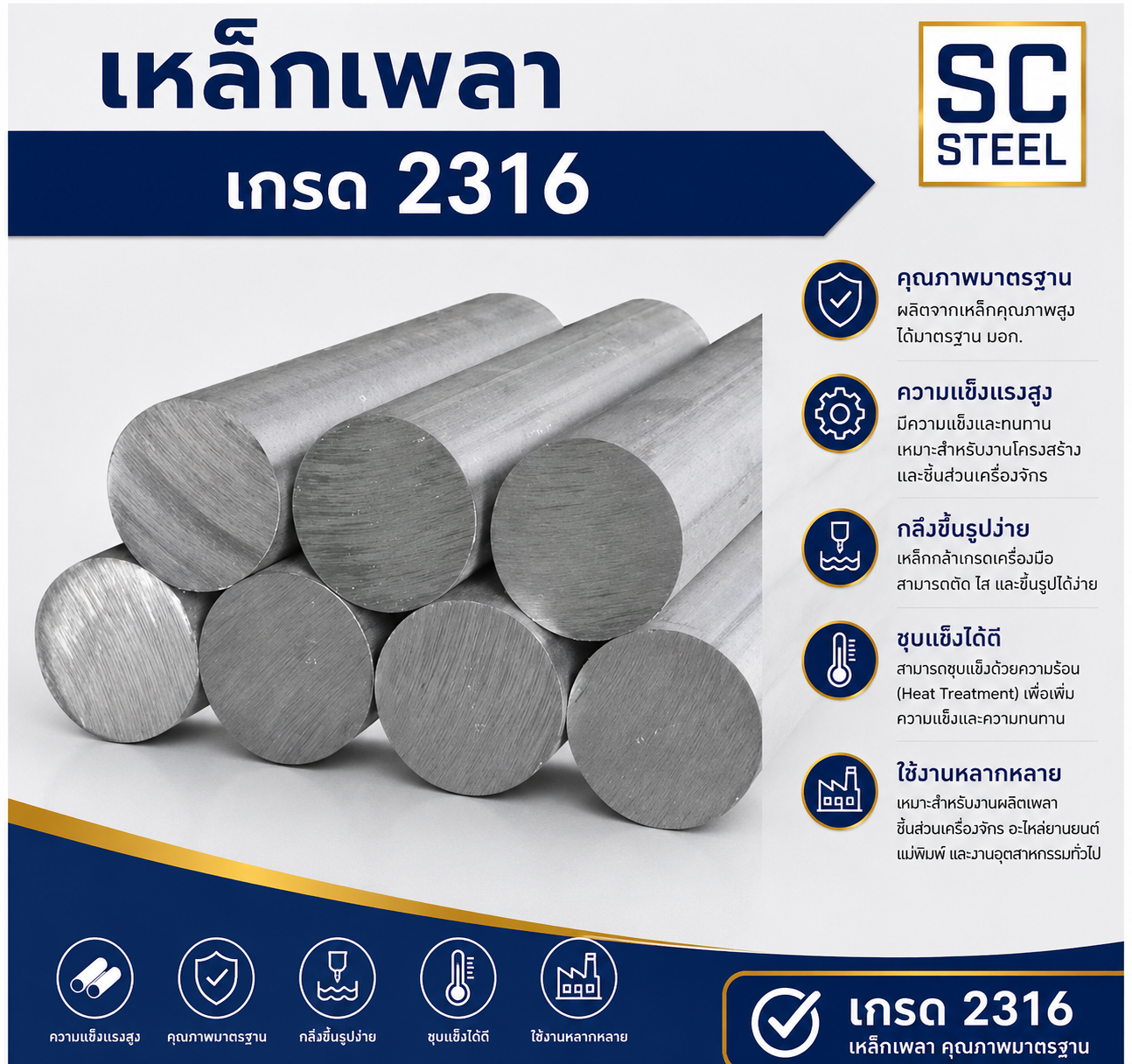 สินค้าที่เกี่ยวข้อง: เพลา 2316